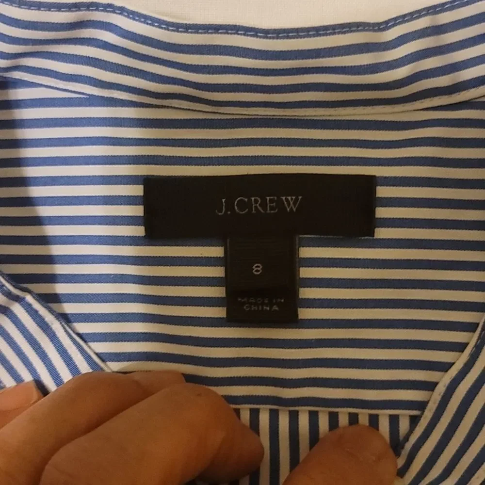 J. Crew stripped shirt 8‎